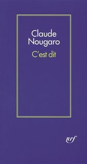 Couverture_C'est dit