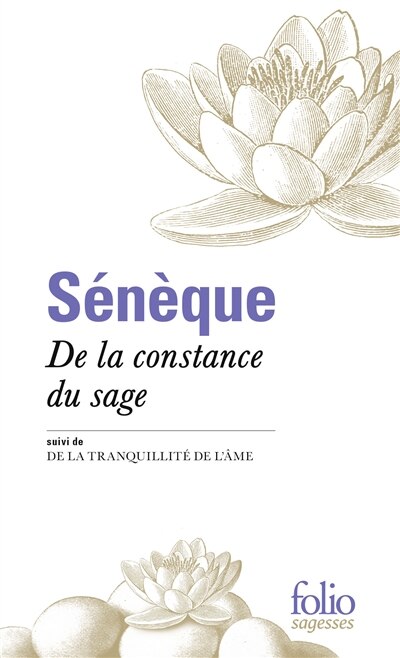 Front cover_De la constance du sage ; De la tranquillité de l'âme