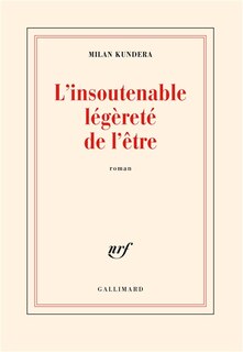 Couverture_L'insoutenable légèreté de l'être