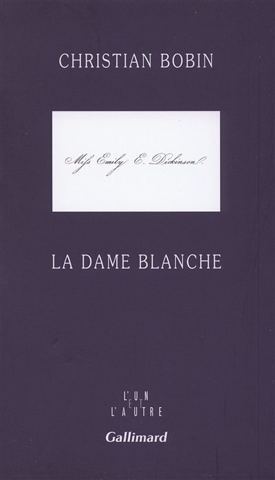 Front cover_La dame blanche