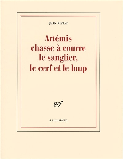 Front cover_Artémis chasse à courre le sanglier, le cerf et le loup
