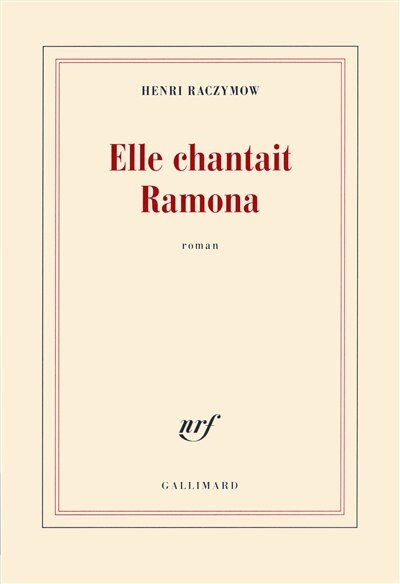 Front cover_Elle chantait Ramona