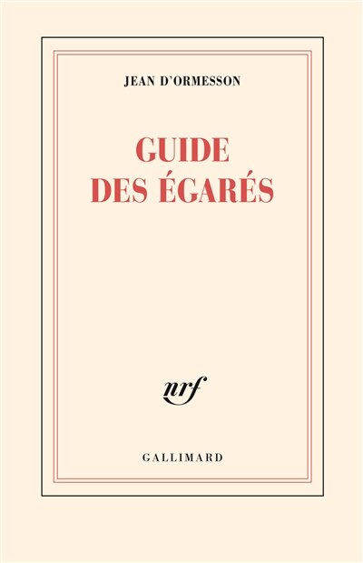Couverture_Guide des égarés
