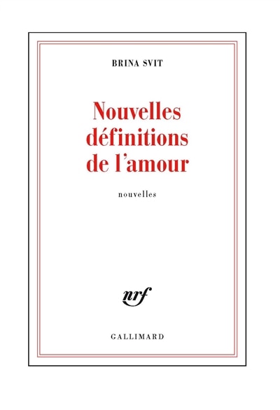 Front cover_Nouvelles d&eacute;finitions de l'amour
