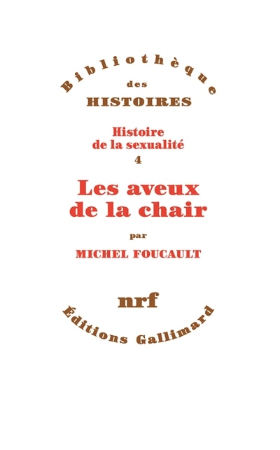 Front cover_Les aveux de la chair