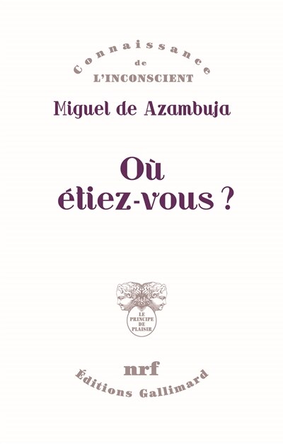 Front cover_Où étiez-vous ?
