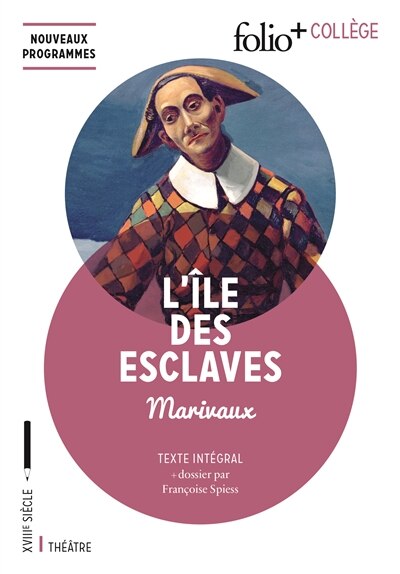 Front cover_L'île des esclaves : texte intégral