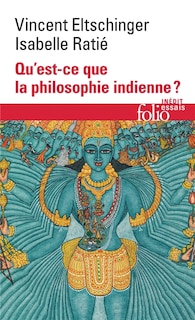 Front cover_Qu'est-ce que la philosophie indienne ?