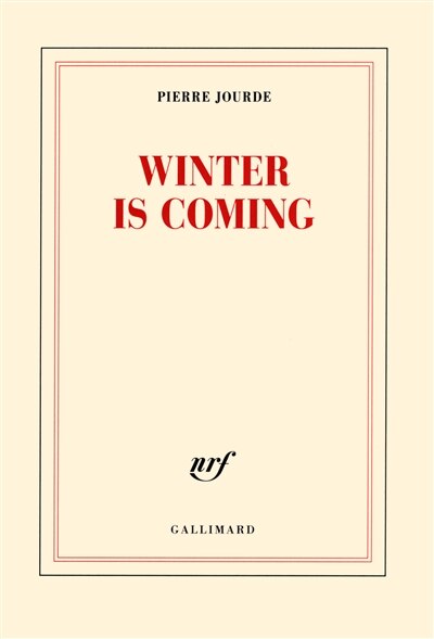 Front cover_Winter is coming