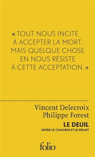 Front cover_Le deuil : entre le chagrin et le néant