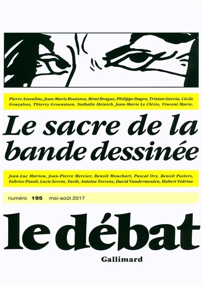Couverture_D&eacute;bat (Le), n&deg;195. Le sacre de la bande dessin&eacute;e