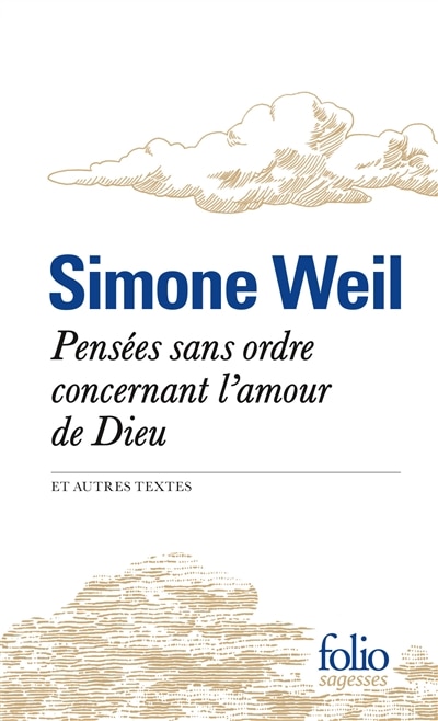 Front cover_Pens&eacute;es sans ordre concernant l'amour de Dieu
