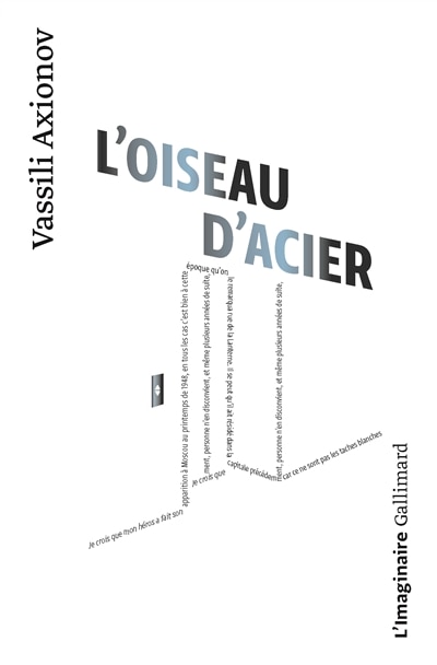 Front cover_L' oiseau d'acier