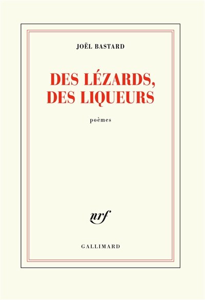 Front cover_Des lézards, des liqueurs