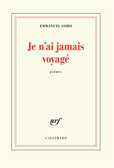 Front cover_Je n'ai jamais voyagé