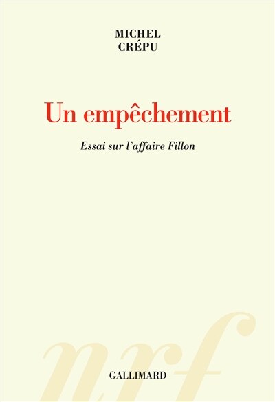 Front cover_Un empêchement