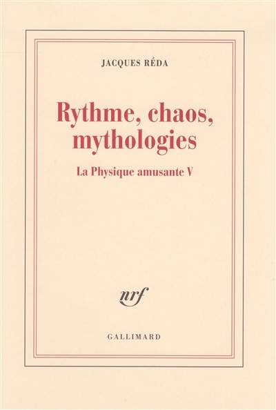 Front cover_Rythme, chaos, mythologies