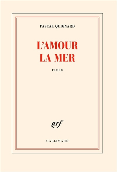 Front cover_L'amour la mer