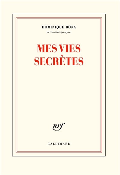 Front cover_MES VIES SECRÈTES
