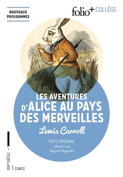 Front cover_Les aventures d'Alice au pays des merveilles