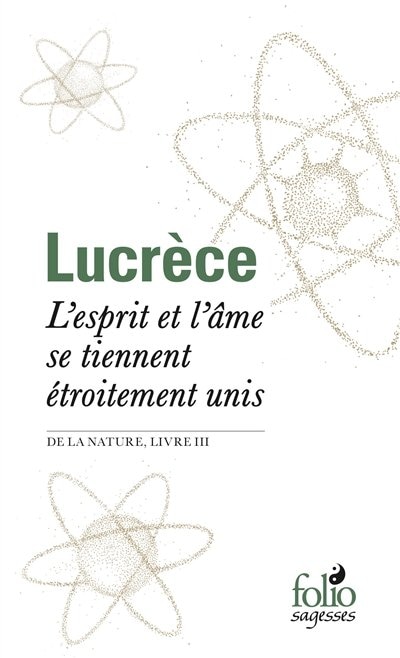 Front cover_L'esprit et l'âme se tiennent étroitement unis : De la nature, livre III