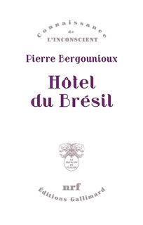 Front cover_Hôtel du Brésil