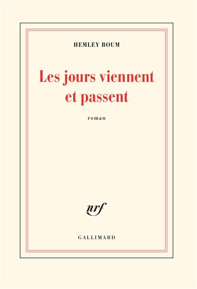 Couverture_LES JOURS VIENNENT ET PASSENT