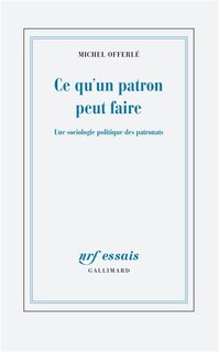 Front cover_Ce qu'un patron peut faire