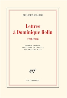 Couverture_LETTRES À DOMINIQUE ROLIN (1981-2008)