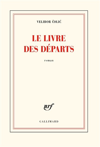 Front cover_Le livre des départs