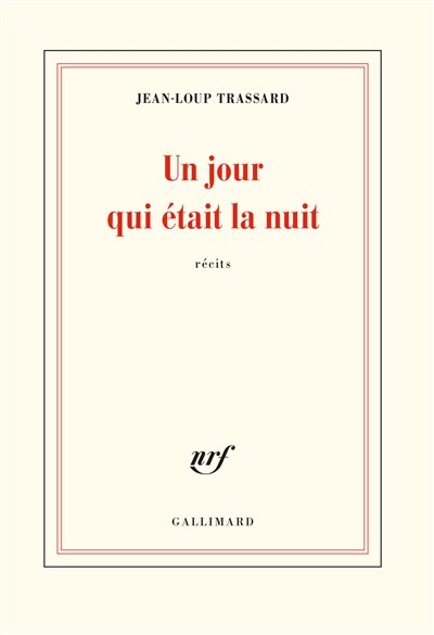 Front cover_Un jour qui était la nuit