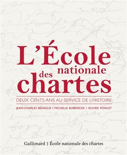 Front cover_L' Ecole nationale des chartes