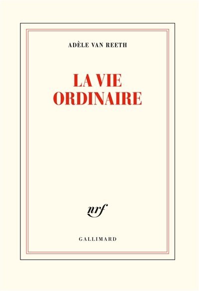 Front cover_LA VIE ORDINAIRE