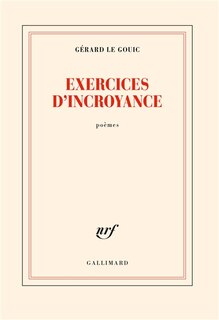 Front cover_Exercices d'incroyance