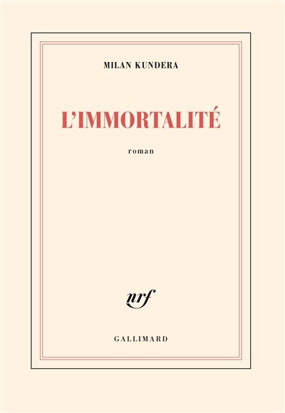 Front cover_L'immortalité