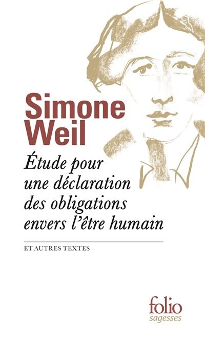 Couverture_Etude pour une déclaration des obligations envers l'être humain