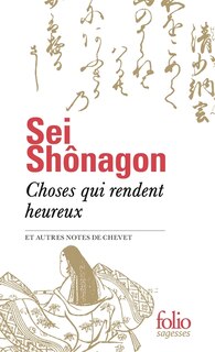 Front cover_Choses qui rendent heureux : et autres notes de chevet