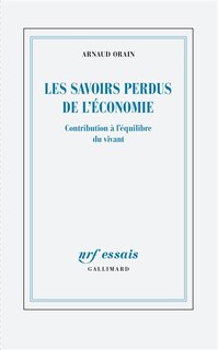 Couverture_Les savoirs perdus de l'économie