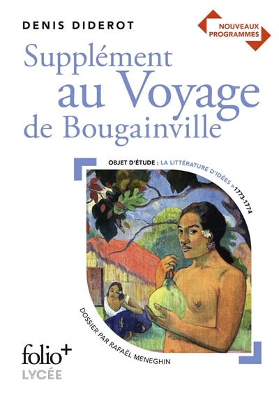 Front cover_Supplément au voyage de Bougainville