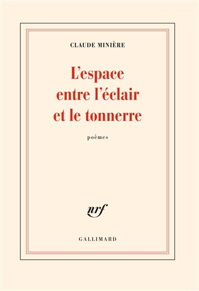 Front cover_L' espace entre l'éclair et le tonnerre
