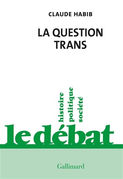 Front cover_LA QUESTION TRANS