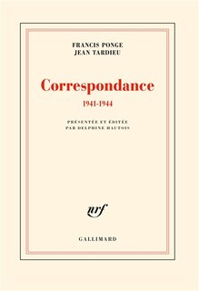 Front cover_Correspondance
