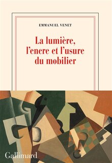 Front cover_La lumière, l'encre et l'usure du mobilier