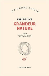 Front cover_Grandeur nature : récits
