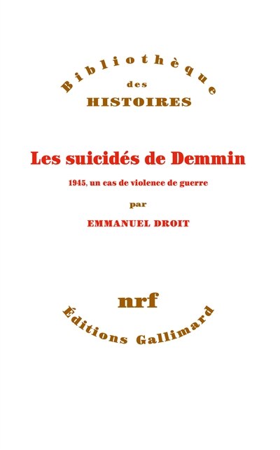 Front cover_Les suicidés de Demmin