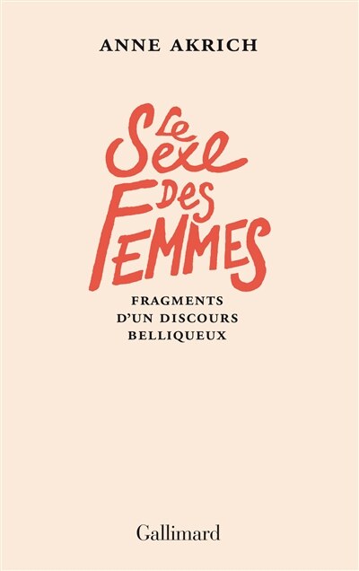 Front cover_Le sexe des femmes
