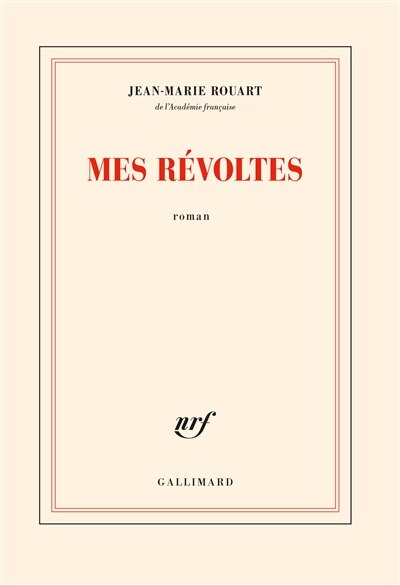 Front cover_Mes révoltes