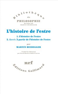 Couverture_L' histoire de l'estre
