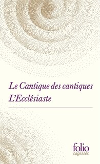 Front cover_Le Cantique des cantiques ; L'Ecclésiaste