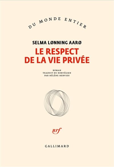 Front cover_LE RESPECT DE LA VIE PRIVÉE